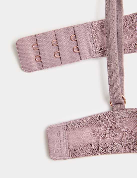 Nolana kanten beugelbeha met diepe V-hals