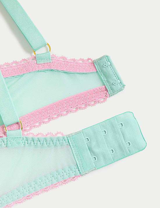 Soutien-gorge plongeant &agrave; armatures et broderies Josefine (bonnets A&nbsp;&agrave;&nbsp;F)