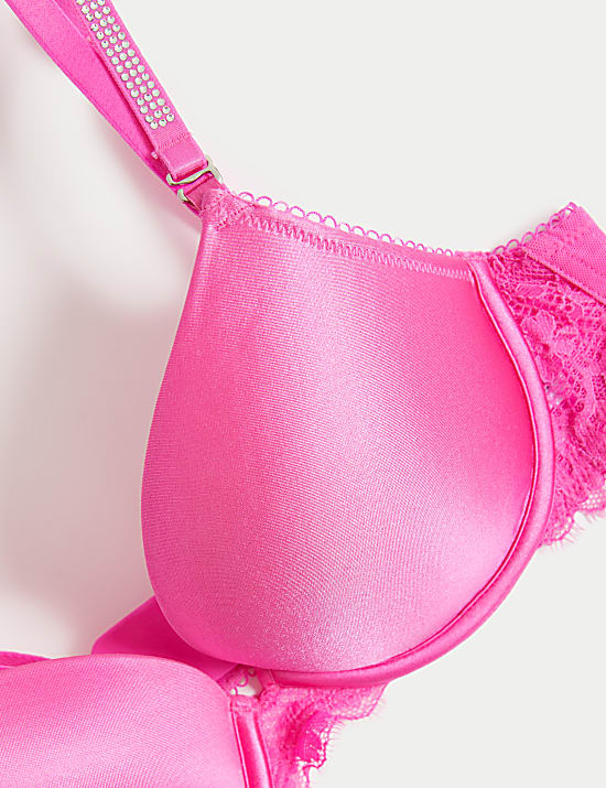 Soutien-gorge push-up Aleksandra &agrave; armatures et strass (bonnets A &agrave; E)