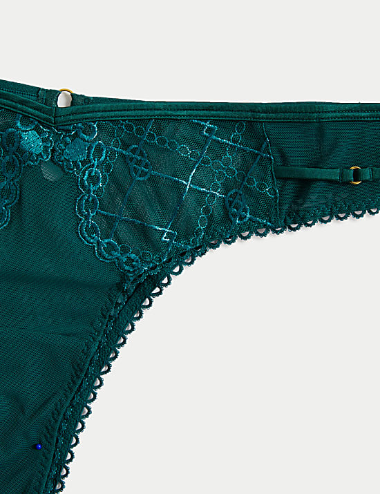 Anelli Embroidered Miami Knickers