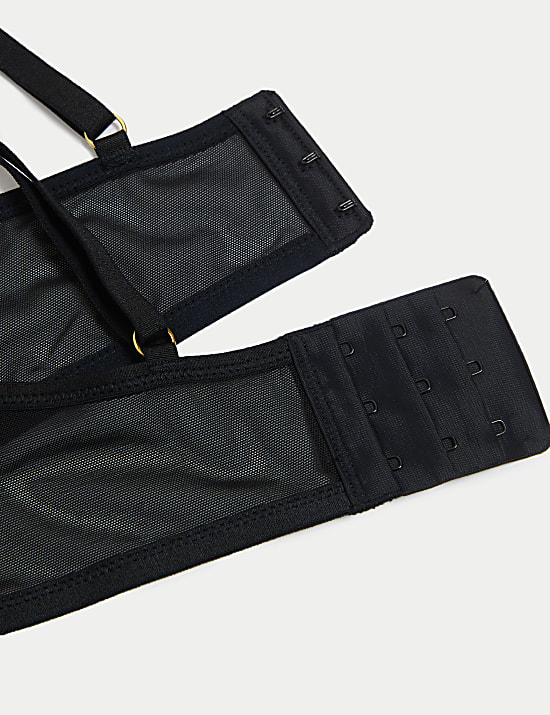 Soutien-gorge à balconnet, coupe longue, armatures et dentelle Vera, bonnets A à E