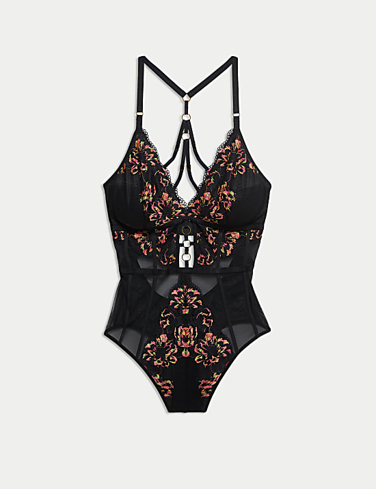 Κορμάκι με δαντέλα Vera