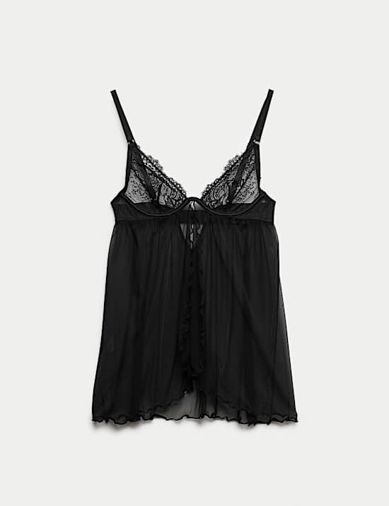 Lace Wired Babydoll (A-DD)