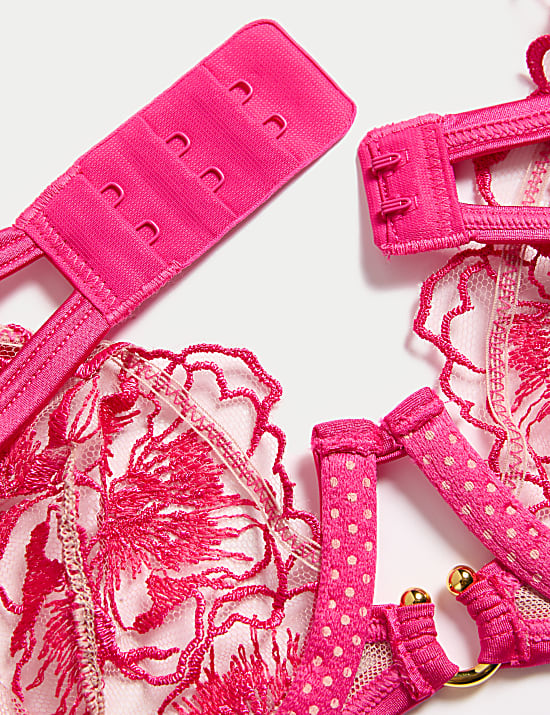 Gala Embroidery Wired Balcony Bra (A-E)