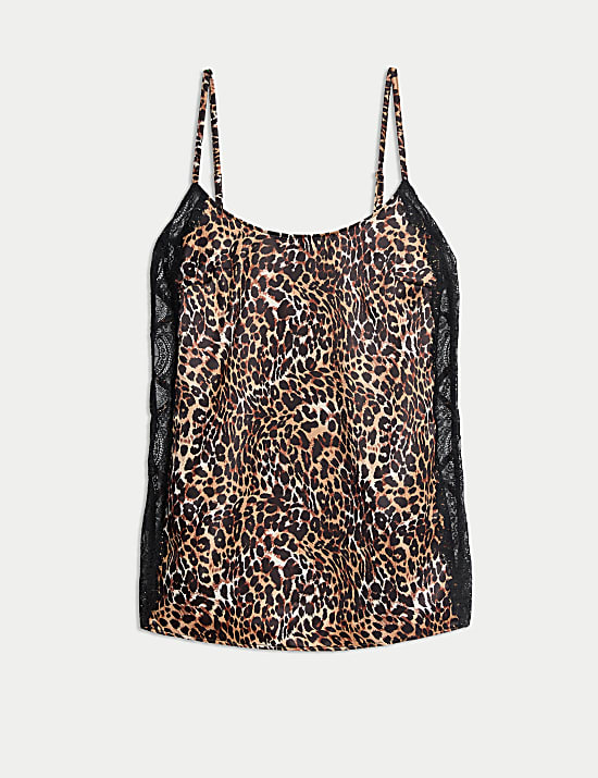 Satin & Lace Printed Slip