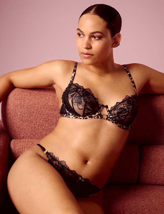 Soutien-gorge à balconnet, armatures et broderie Gala, bonnets A à E