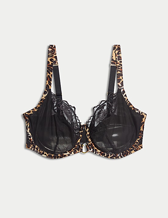 Soutien-gorge à balconnet, armatures et broderie Gala, bonnets F à H