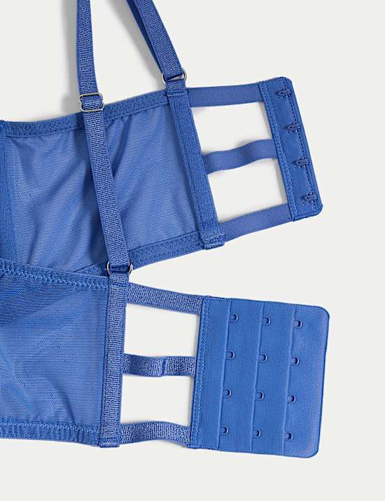 Soutien-gorge à balconnet Sweetheart à armatures et dentelle Lindy, bonnets A à E