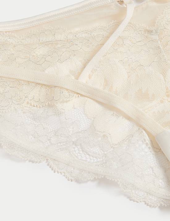 Tanga à dentelle Lindy