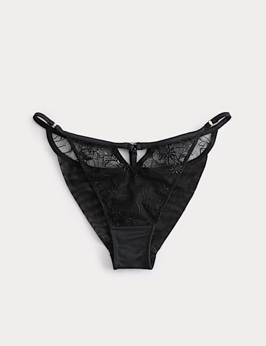 Miami-Slip mit Stickerei „Freya“