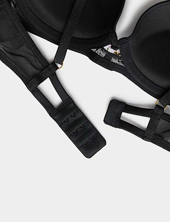 Freya Embroidered Wired Push-Up Balcony Bra (A-E)