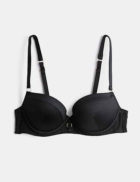 Freya Embroidered Wired Push-Up Balcony Bra (A-E)