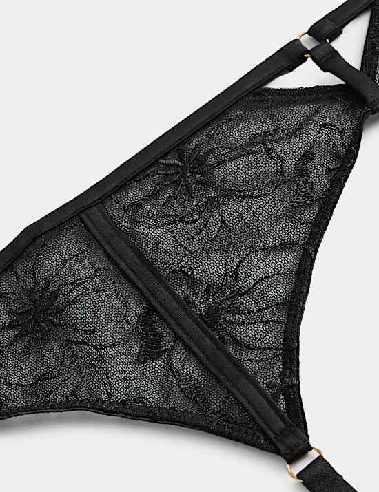 Freya Embroidered Suspenders