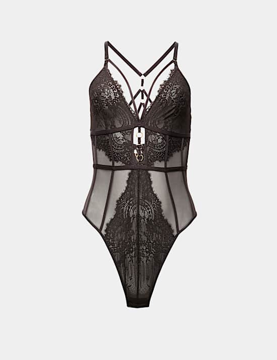 Magda Mesh & Lace Body