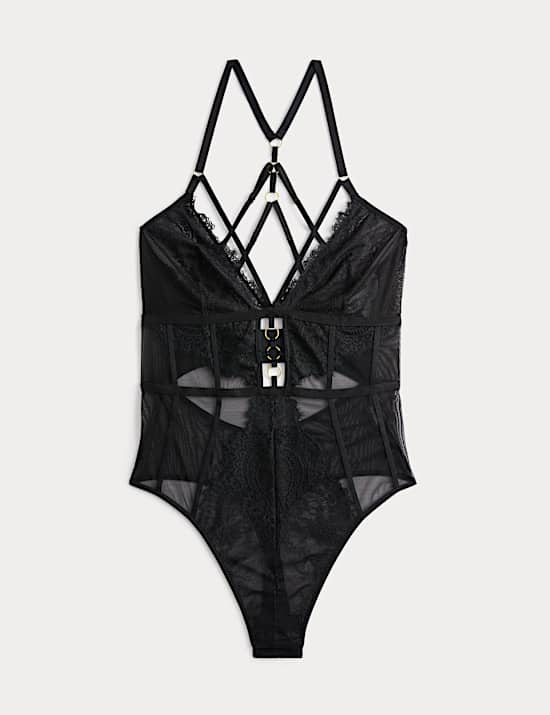 Magda Mesh & Lace Body