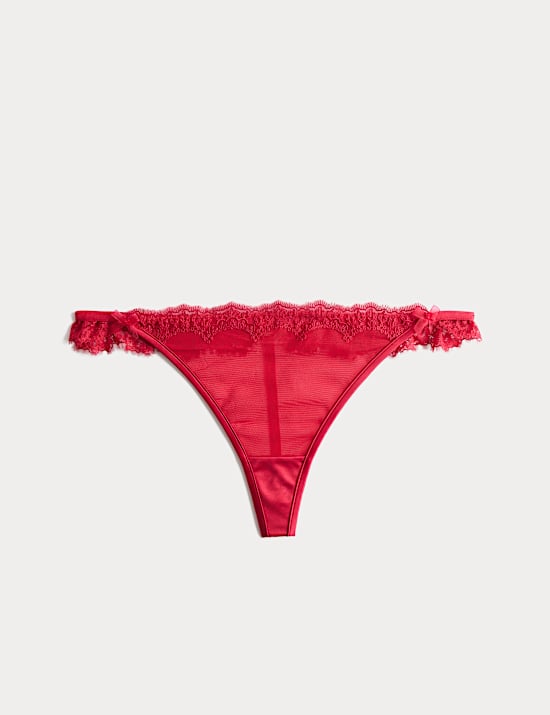 Magda Embroidery Thong