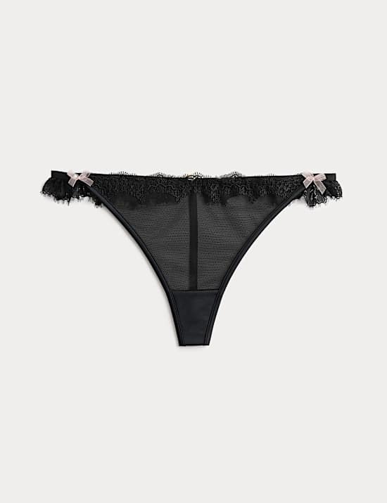 Magda Embroidery Thong