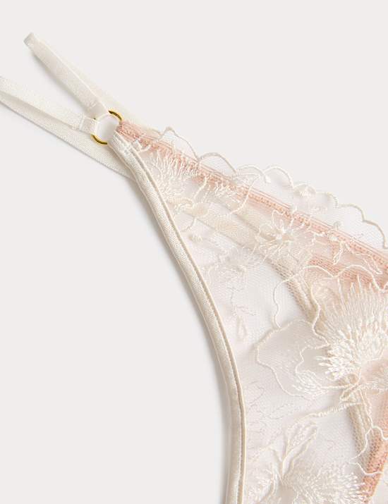 Arianna Embroidery Thong