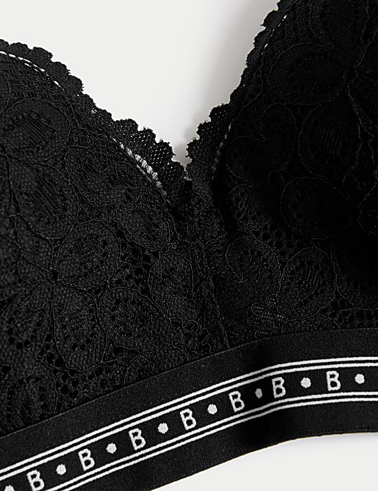 Cleo Lace Non Wired Push Up Bra A-E