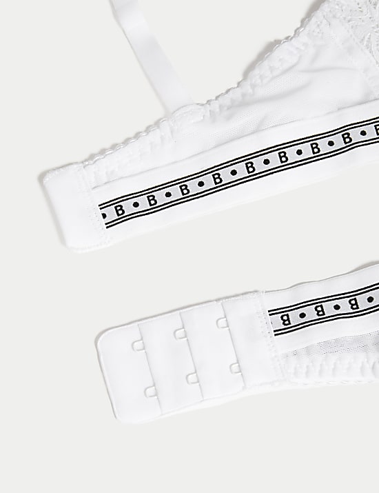 Beugelloze push-up-bh met Cleo-kant, cupmaten A-E