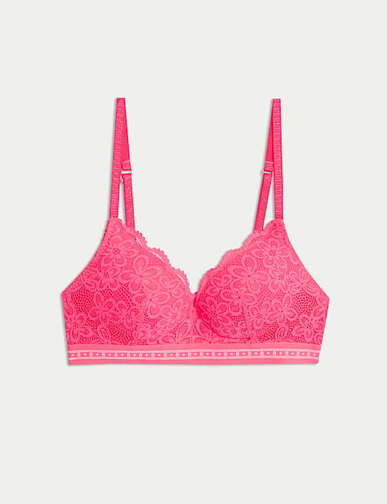Cleo Lace Non Wired Plunge Bra (A-E)
