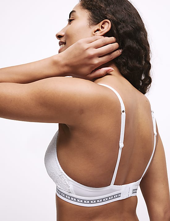 Cleo Lace Non Wired Plunge Bra (A-E)