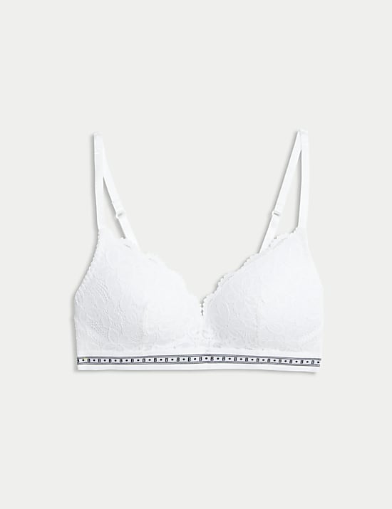 Cleo Lace Non Wired Plunge Bra (A-E)