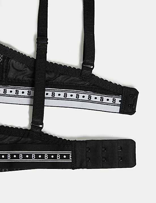 Cleo Lace Wired Demi Cup Bra (A-E)