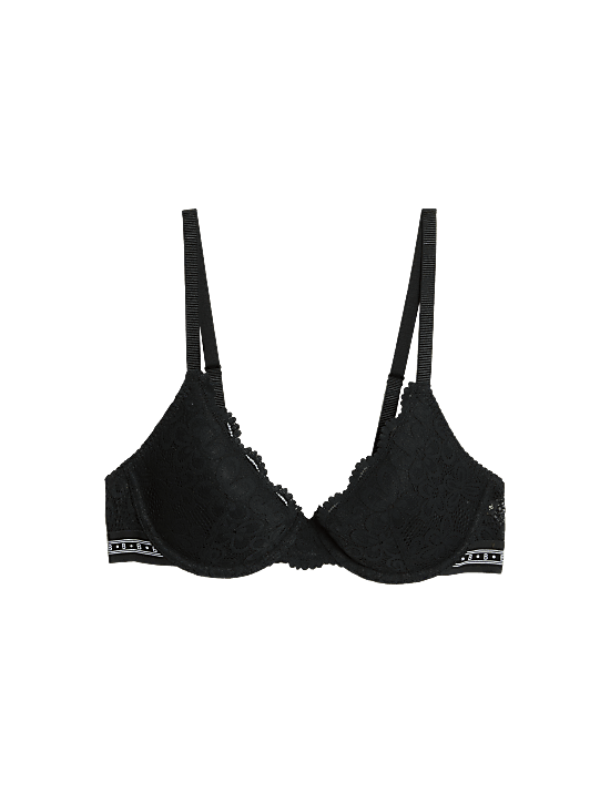 Cleo Lace Wired Demi Cup Bra (A-E)