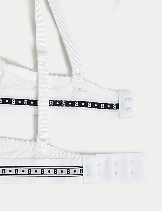 Cleo Lace Wired Demi Cup Bra (A-E)