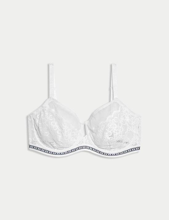 Cleo Lace Wired Minimiser Bra