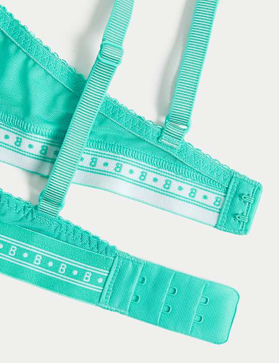 Soutien-gorge à armatures, balconnet et dentelle Cleo, bonnets A à F