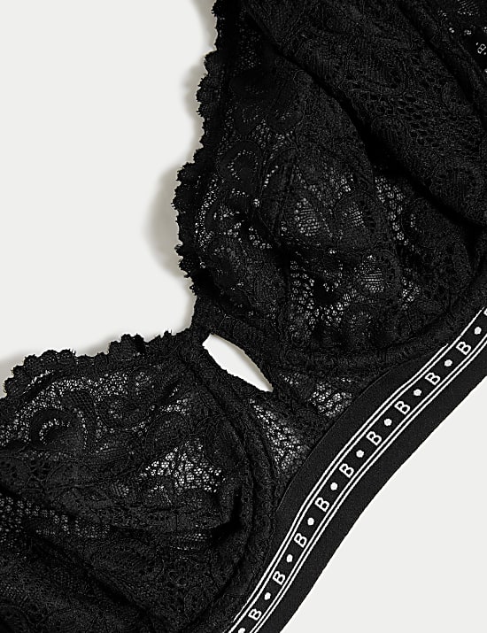 Soutien-gorge à armatures, balconnet et dentelle Cleo, bonnets A à F