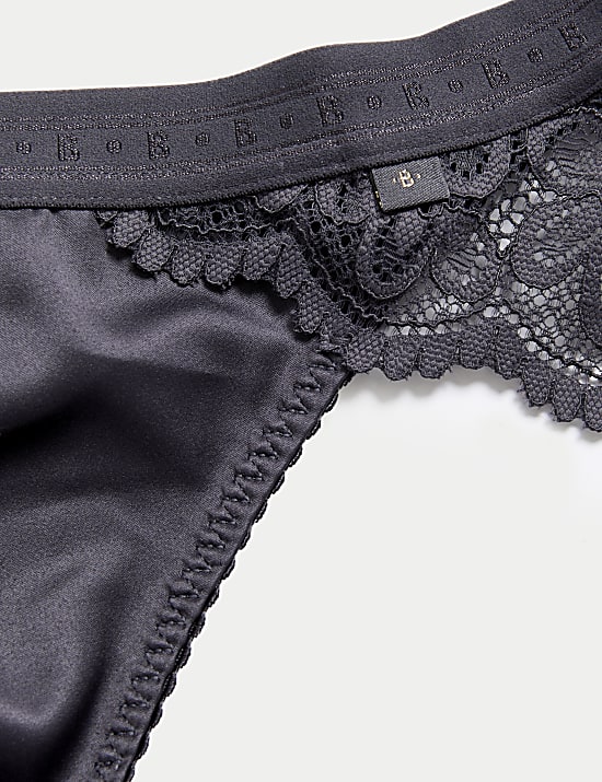 Ines Satin Brazilian Knickers