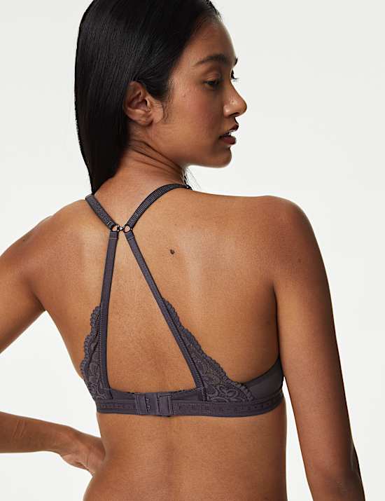 Ines Satin Wired Push-Up Bra A-E