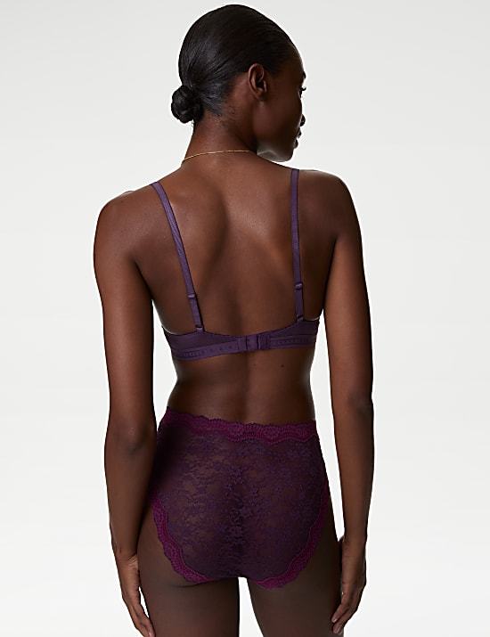 Ella Lace Wired Balcony Bra A-E