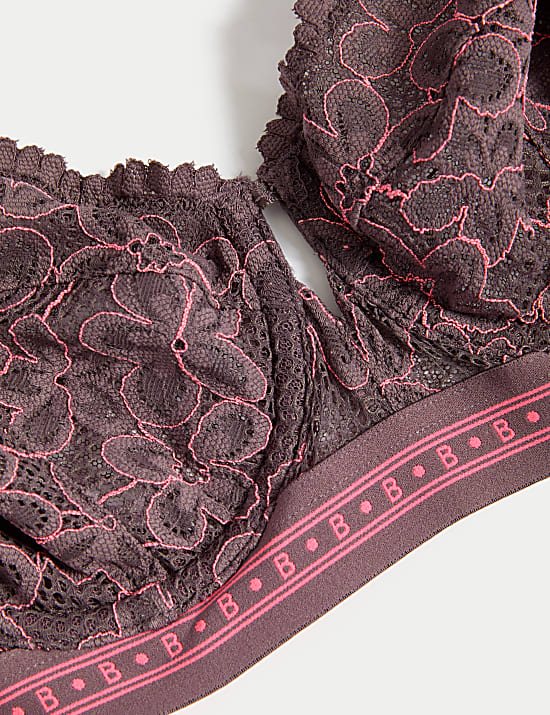 Cleo Lace Wired Balcony Bra (A-E)