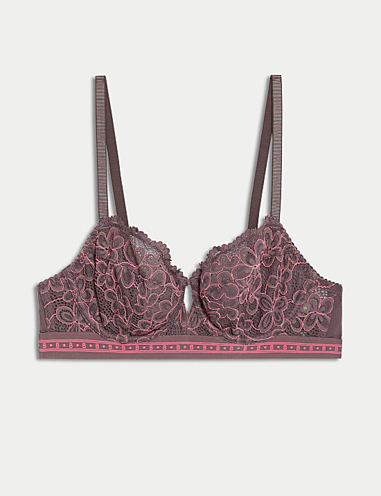 Cleo Lace Wired Balcony Bra (A-E)