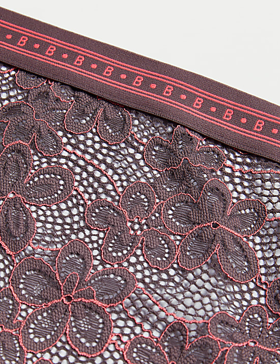 2pk Cleo High Waisted High Leg Knickers