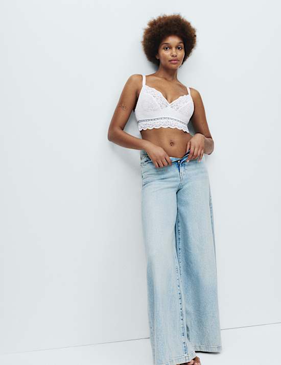 Cleo Lace Non Wired Bralette (F-H)