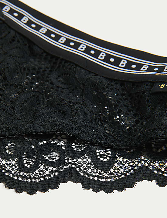 2pk Cleo Lace Miami Brazilian Knickers