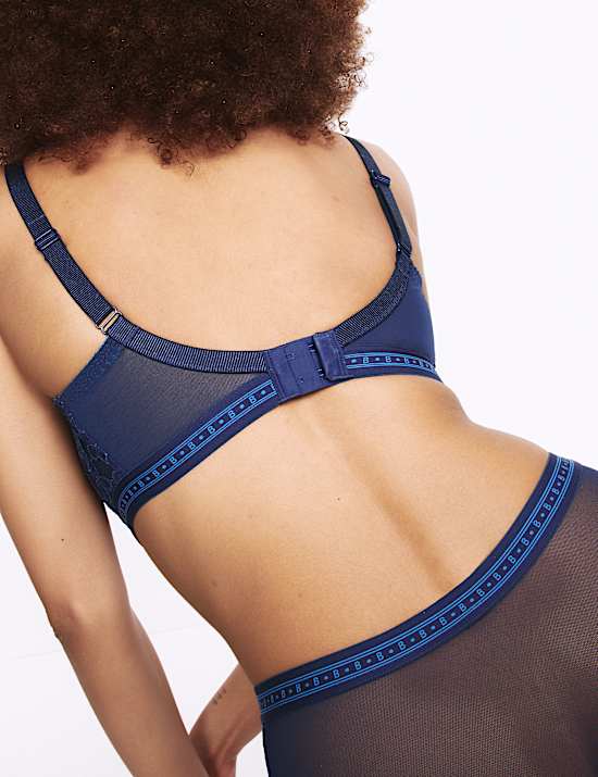 Cleo Lace Wired Minimiser Bra (C-G)