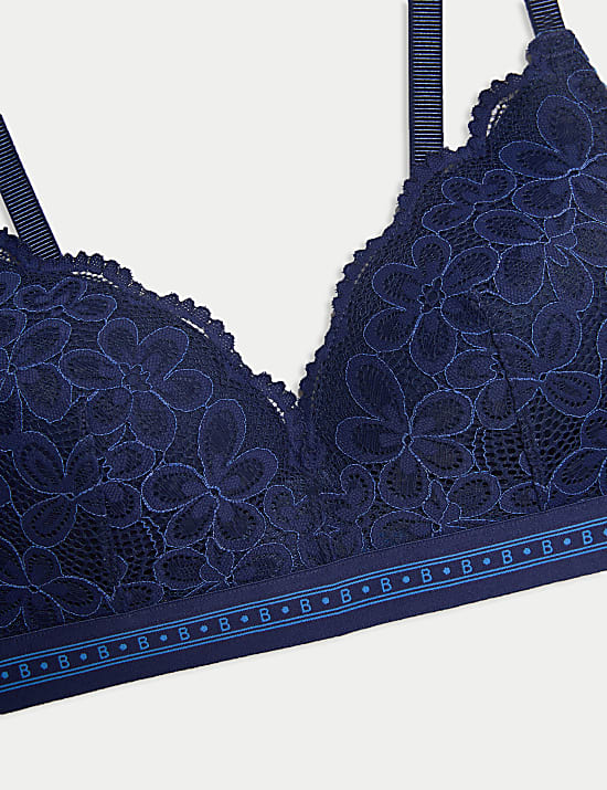 Cleo Lace Non Wired Plunge Bra A-E