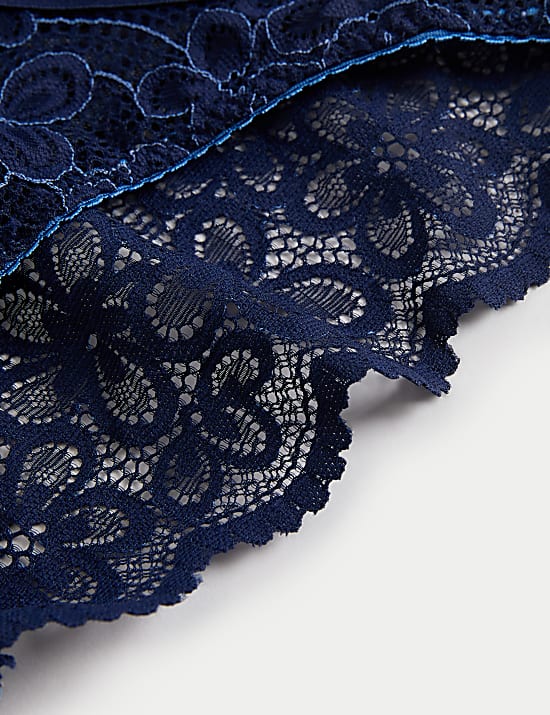 2pk Cleo Lace Bikini Knickers