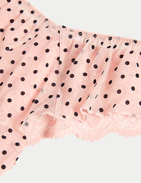 Σετ καμισόλ με print δαντέλα & ύφασμα Alma