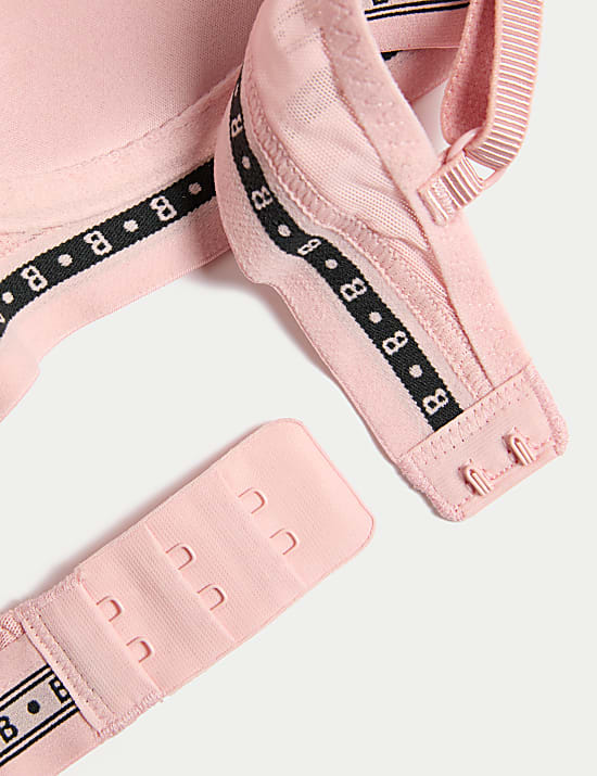 Alma Flock & Lace Wired Balcony Bra (A-E)