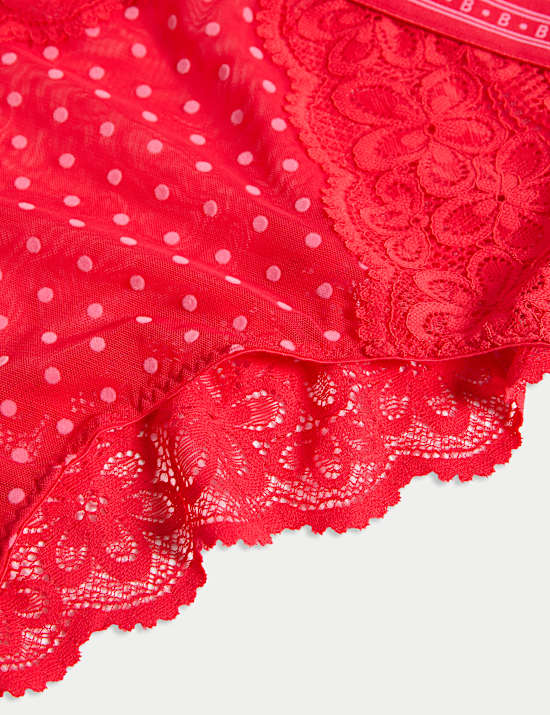 Celana Dalam Wanita Brasil Berpinggang Tinggi Renda Alma