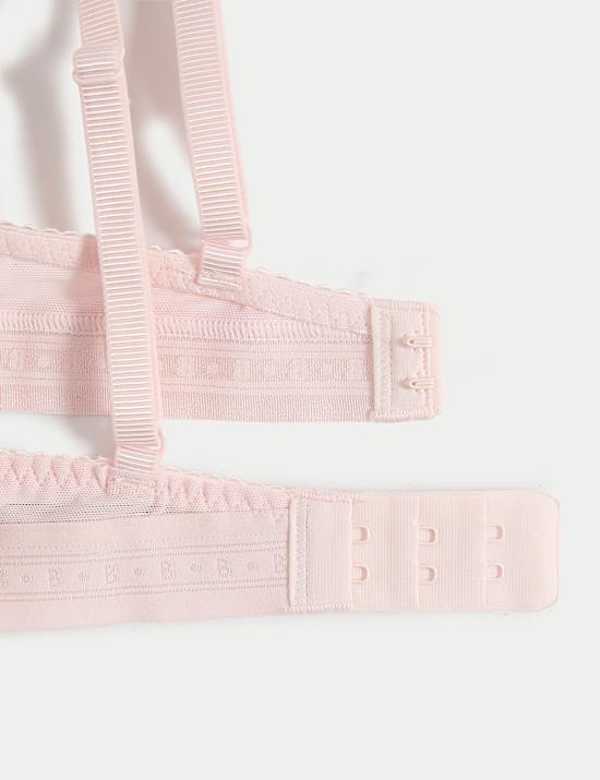 Lotta Ribbed Wired Demi Bra with Cotton (A-E)