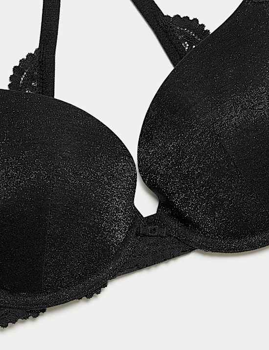 Push-up plunge-bh met beugel Hanna Glossie (cupmaten A-E)