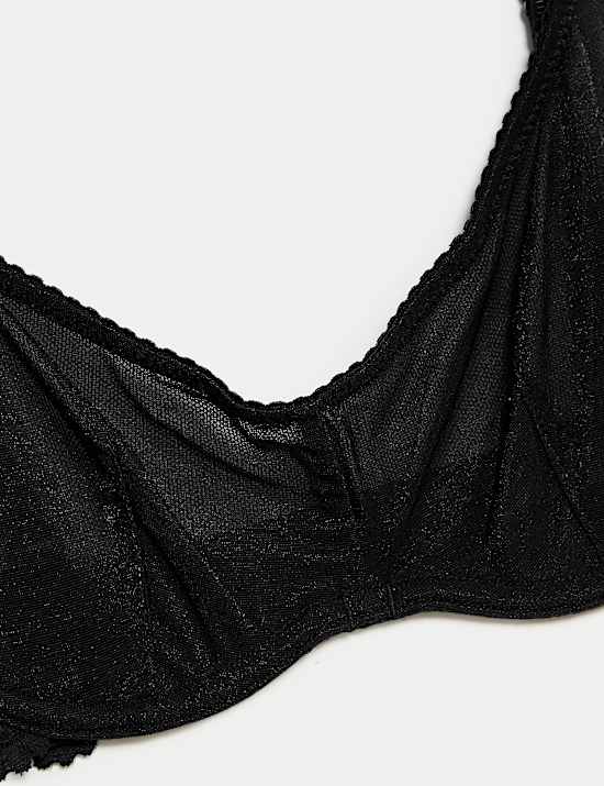 Soutien-gorge Hanna à armatures effet brillant, bonnets A à E